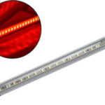 LED Φωτιστικό Οροφής 12V Με Διακόπτη on/off Κόκκινο
