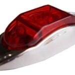 LED Όγκου με 6 LED 24V IP66 Κόκκινο 100mm х 42mm