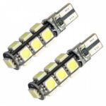 T10 Can Bus με 13 SMD 5050 Ψυχρό Λευκό