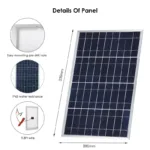 Φωτοβολταικο κάτοπτρο 10Watt -12v
