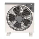 Ανεμιστήρας Box Fan Τετράγωνος Άσπρο-Γκρι Φ37 45w