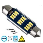 Λάμπα Αυτοκινήτου & Φορτηγού 39mm 12 SMD 4014 3.6W 12-24V Ψυχρό Λευκό