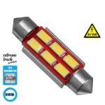 Σωληνωτός LED Extreme Truck Series Can-Bus 3ης Γενιάς 39mm 4.5w 24V Ψυχρό Λευκό 6000k