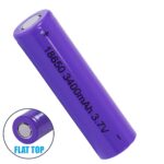 Επαναφορτιζόμενη Μπαταρία Λιθίου  FLAT PIN 3400mAh Li-ion 3.7V 12.6Wh