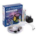 LED Σετ Ταινια με Adapter + IR Κοντρόλερ + Τηλεχειριστήριο RGB 60LEDs 5μ