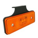LED Φωτιστικό Πλευρικής Σήμανσης Πορτοκαλί με Βάση 12V 100 mm x 30 mm