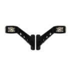 Σετ LED Όγκου Μεγάλα Τριπλά Κερατάκια 12V/24V IP66 Κόκκινό / Λευκό / Κίτρινο 128 mm