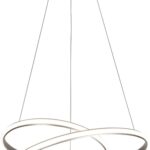 LED Κρεμαστό Φωτιστικό Οροφής Maeve 54W Λευκό 4000K