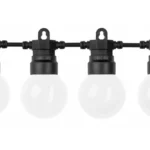 Led Ηλιακό Φωτιστικό Γιρλάντα με 20λάμπες 2700Κ  milky 10μ