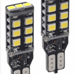 T10 LED Can Bus 15 SMD 5050 12V Ψυχρό Λευκό 2 Τεμάχια