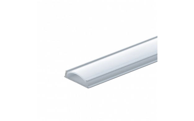 Ευκαμπτο κανάλι/προφίλ για ταινία 2m Ασημί