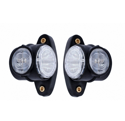 Τριπλά πλευρικά φώτα θέσης κόκκινα/λευκά/κίτρινα 12-24V