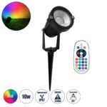 Καρφωτό Σποτ για Φυτά Δέντρα 10W 35° 12-24V  RGB Dimmable