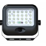 LED CCT Ηλιακός Προβολέας 4800lm 20W με Τηλεχειριστήριο και αισθητήρα κίνησης