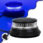 Φάρος Σήμανσης Οχήματος 6 Προγραμμάτων STROBE LED 48W 10-30V IP66 Μπλε