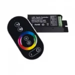 RGB Touch Controller 216 Watt 12-24 Volt 18 Ampere Μαύρο Χρώμα