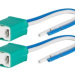 Φίσα / Πρίζα Κεραμική 12V / 24V για Λάμπες Αλογόνου H7 με Καλώδιο