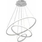 Led Κρεμαστό φωτιστικό οροφής  72W CCT άσπρο σώμα
