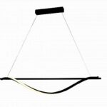 Led Κρεμαστό φωτιστικό οροφής  17W Sand Black