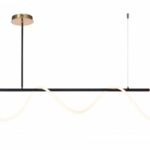 Led Κρεμαστό φωτιστικό οροφής  36W  μαύρο σώμα