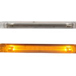 LED Φωτιστικό Πλευρικής Σήμανσης NEON Πορτοκαλί  24V IP68 240mm X 26mm X 25mm