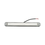 LED Φωτιστικό Πλευρικής Σήμανσης NEON Λευκό16 LED 12V - 24V IP68 235mm X 26mm X 21mm